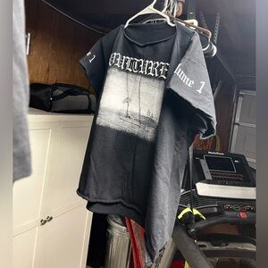 Yeezy vultures shirt cut sleeves